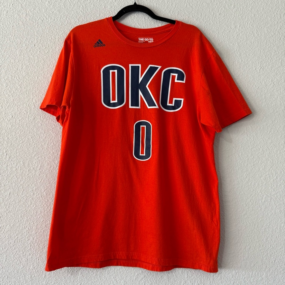 Adidas OKC Westbrook 0 NBA Shirt